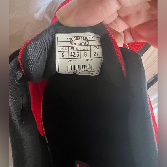 New - Brooks Signal 3 Men’s Running Shoes - Red - Picture 9 of 11